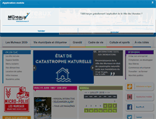 Tablet Screenshot of lesmureaux.fr